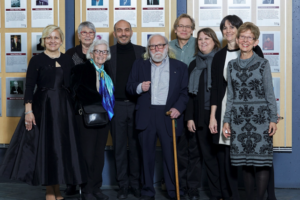 A group photo including Dr. Murray Enkin