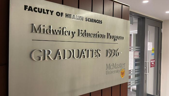 Graduate Sign for Faculty of Health Science Midwifery Education Program