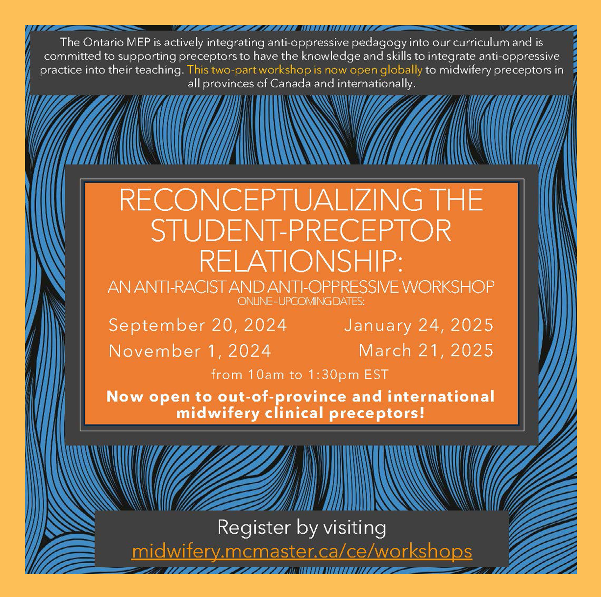 Reconceptualizing the Student-Preceptor Relationship: An Anti-Racist and Anti-Oppressive Workshop